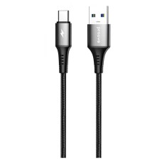 USB кабель Proove WireX, Type-C, 1.0 м., Чорний