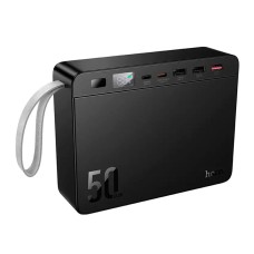 Павербанк (Power Bank) Hoco J166 Carretera, 50000 mAh, Черный