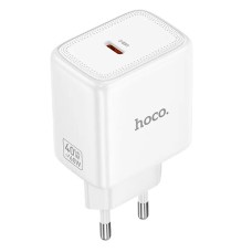 Сетевое зарядное устройство Hoco N83 Profit, Type-C, USB, Белый