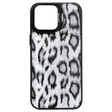 Чохол Apple iPhone 13, iPhone 14, Epik Wild Leopard, MagSafe, Чорний