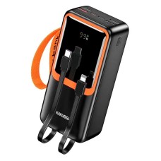 Повербанк (Power Bank) Kakusiga KSC-1089, 30000 mAh, Чорний