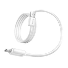 USB кабель Baseus E04279 Crystal, Type-C, 1.0 м., Белый