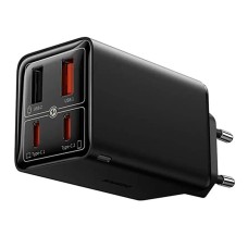 Мережевий зарядний пристрій Baseus P101627 GaN6 Pro, Чорний