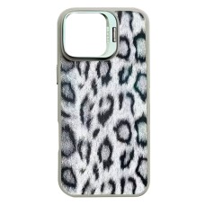 Чохол Apple iPhone 16 Pro Max, Epik Wild Leopard, MagSafe, Сірий