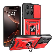 Чехол Motorola Edge 60, Edge 60 Fusion, Armor Guard Shield, Красный