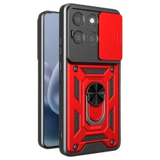 Чехол Motorola Moto G86 5G, Armor Guard Shield, Красный