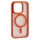 Чохол Apple iPhone 11, Cristal Guard, MagSafe, Помаранчевий
