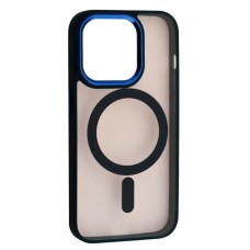 Чохол Apple iPhone 13 Pro Max, Cristal Guard, Dark Blue, MagSafe, Синій