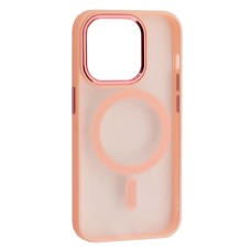Чохол Apple iPhone 13 Pro Max, Cristal Guard, MagSafe, Рожевий