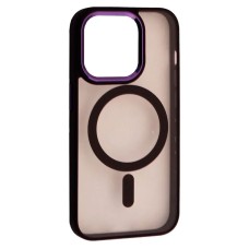 Чохол Apple iPhone 13 Pro Max, Cristal Guard, MagSafe, Фіолетовий