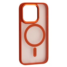 Чехол Apple iPhone 13 Pro, Cristal Guard, MagSafe, Оранжевый