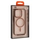 Чехол Apple iPhone 15, Cristal Guard, MagSafe, Черный