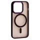 Чехол Apple iPhone 15, Cristal Guard, MagSafe, Фиолетовый