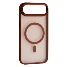 Чохол Apple iPhone 17 Air, Cristal Guard, MagSafe, Коричневий