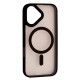 Чехол Apple iPhone 17, Cristal Guard, MagSafe, Черный