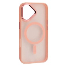 Чохол Apple iPhone 17, Cristal Guard, MagSafe, Рожевий