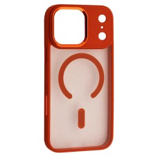 Чохол Apple iPhone 17 Pro Max, Cristal Guard, MagSafe, Помаранчевий