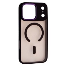 Чохол Apple iPhone 17 Pro, Cristal Guard, MagSafe, Фіолетовий