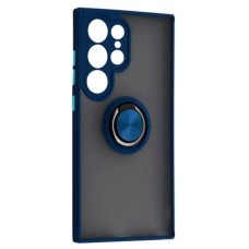 Чохол Samsung Galaxy S25 Ultra, Goospery Ring Case, Синій