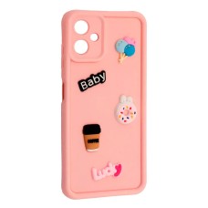 Чохол Samsung A576 Galaxy А57, Galaxy A57 5G, HAPPY Cookie, Light Pink, Рожевий