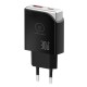 Сетевое зарядное устройство WUW C303, Черный