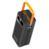 Павербанк (Power Bank) WUW TUGII Y104, 40000 mAh, Черный
