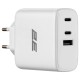 Мережевий зарядний пристрій 2E 2E-WC3USB65W-W, Білий