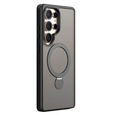 Чохол Samsung Galaxy S26 Ultra, Epik Metal Buttons HQ Ring, MagSafe, Чорний