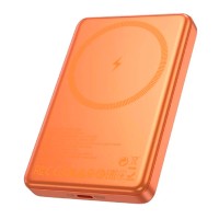 Повербанк (Power Bank) Hoco Q26A, 10000 mAh, Помаранчевий