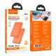 Повербанк (Power Bank) Hoco Q26A, 10000 mAh, Помаранчевий
