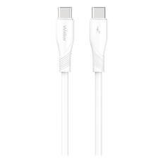 USB кабель Walker C585, Type-C, 1.0 м., Білий