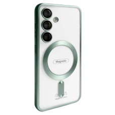 Чохол Samsung Galaxy S26, Galaxy S26 Pro, Metallic Full Camera, Mint-Green Matte, MagSafe, Зелений