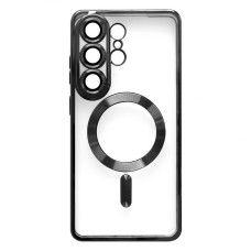 Чохол Samsung Galaxy S26 Ultra, Metallic Full Camera, MagSafe, Чорний