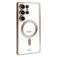 Чохол Samsung Galaxy S26 Ultra, Metallic Full Camera, Grey Matte, MagSafe, Сірий