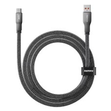 USB кабель Remax CB37 Pisces, Type-C, 1.2 м., Чорний