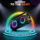 Колонка Bluetooth Remax RB-MB07 Party Lighting, Чорний
