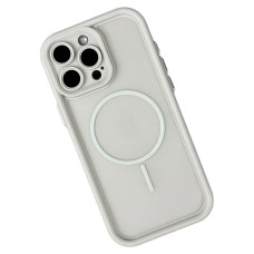 Чохол Apple iPhone 13 Pro Max, Clear Shock Thin, MagSafe, Сірий