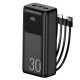 Павербанк (Power Bank) WUW TUGI Y31, 30000 mAh, Черный