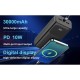Павербанк (Power Bank) WUW TUGI Y31, 30000 mAh, Черный