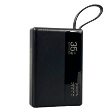 Павербанк (Power Bank) WUW Y155, 20000 mAh, Черный