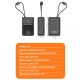 Павербанк (Power Bank) WUW Y160, 30000 mAh, Черный