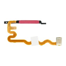 Шлейф Motorola Moto G05, XT2521 Moto G15, XT2523 Moto E15, зі сканером відбитка пальця, Червоний