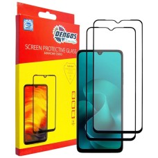 Захисне скло Motorola G06 Power, XT2535 Moto G06, Dengos, Чорний