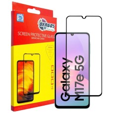 Захисне скло Samsung Galaxy M17, Galaxy M17e, Dengos, Чорний