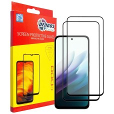 Захисне скло Xiaomi Redmi 15, Redmi 15 5G, Dengos, Чорний