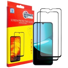 Захисне скло Xiaomi Poco C85, Redmi 15C, Dengos, Чорний