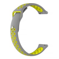 Ремінець універсальний, BeCover Nike, Gray-Yellow, Сірий
