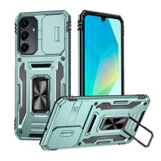 Чохол Samsung Galaxy A36 5G, Galaxy A37 5G, Epik Camshield Army Ring, Light Green, Зелений