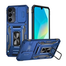 Чохол Samsung Galaxy A36 5G, Galaxy A37 5G, Epik Camshield Army Ring, Navy, Синій