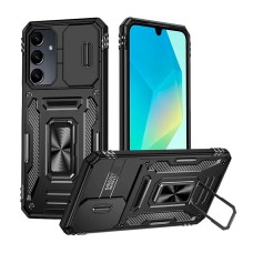 Чохол Samsung Galaxy A36 5G, Galaxy A37 5G, Epik Camshield Army Ring, Чорний